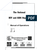 The National Hiv and Aids Registry Manual of Operations