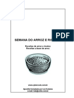 Livro de Receitas Arroz Risotos