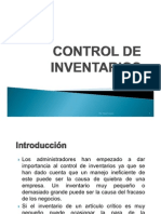 Control de Inventarios