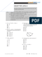 ARCO SAT Subject Math Level 1 Practice Test PDF