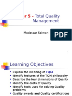 Total Quality Management: Mudassar Salman