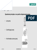 Different Pump Principles