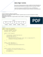 Estructura de Datos Tipo Vector