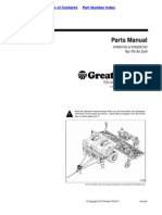 Great Plains Parts Manual NTA607HD & NTA2007HD