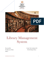 Project Report - Library Management System