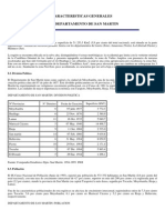 Principales Caracteristicas San Martin