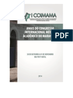 Anais - Do - I - Congresso - Internacional - Médico - Acadêmico - Do - Maranhão PDF