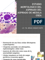 Estudio Morfologico Del Aspirado Del Aspirado de Medula y Biopsia