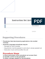 COAL FALL 15 Lecture 11 and 12 Procedure Call