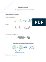 49 Partial Fractions