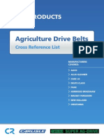 A Agriculture Drive Belts X Ref Cover