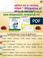 Presentation On Mitigation of Fluorosis