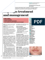 Impetigo Treatment and Management