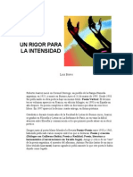 Un Rigor para La Intensidad. Entrevista Con Roberto Juarroz