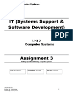 BTEC Level 3 Computer Systems Assignment 3 IV