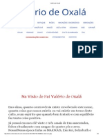 Valério de Oxalá - Consideraçoes PDF