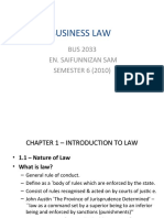 Business Law Chapter 1