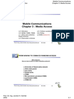 Mobile Communications Chapter 3: Media Access: From Hawaii To Csma/Cd Random Access