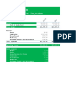 Six-Month Financial Projection