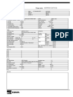 Horizontal MultiStage Pump Data Sheet 