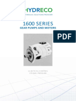1600 SERIES: Gear Pumps and Motors