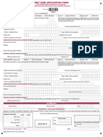 Debit Card Application Form