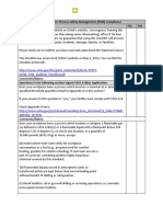 PSM Compliance Checklist