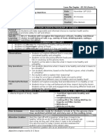 Grade 1 Health Lesson Plan 1