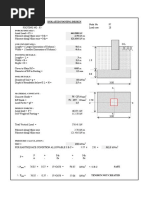 Isolated Footing Design: Forces Details