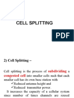 Cell Splitting Sectoring