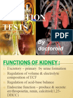 Renal Function Tests