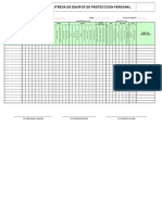 Formato de Entrega de EPP