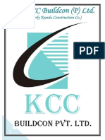 Company Profile KCC Buildcon Private Limited