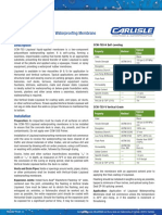 CCW 703 Liquiseal Liquid Applied Waterproofing Membrane Product Data 951767