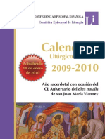 Calendario Liturgico 2010