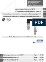 Wika Pressure Sensor