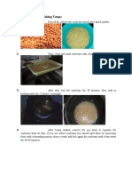 The Procedures of Making Tempe 1