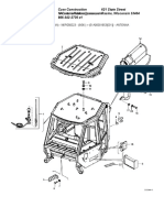 Antenna & Outer Roof, Cab (P.i.n. HHD0330BN7PG57000 and After) (84191501)