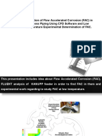 Flow Accelerated Corrosion