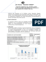 Informe de Aprovechamiento