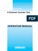 Operation Manual: 4-Channel Counter Unit