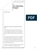 Bioreactors (Fermenters) - Function, Designs and Types