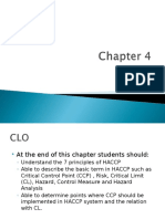 Chapter 4 Haccp