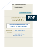 Rapport ESG Et Tableau de Financement