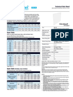 Bondor BondorPanel Insulated Walling Technical Data