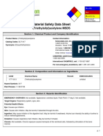 Material Safety Data Sheet: (Triethylsilyl) Acetylene MSDS