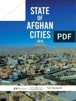 State of Afghan Cities 2015 Volume - 1