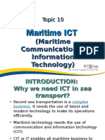 Lecture 10 - Maritime ICT