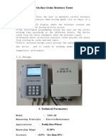 On-Line Grain Moisture Tester