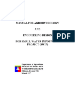 Agrohydrology Manual